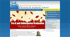 Desktop Screenshot of jmbcchristianschool.org
